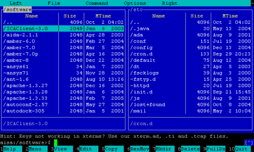 Text-based user interface