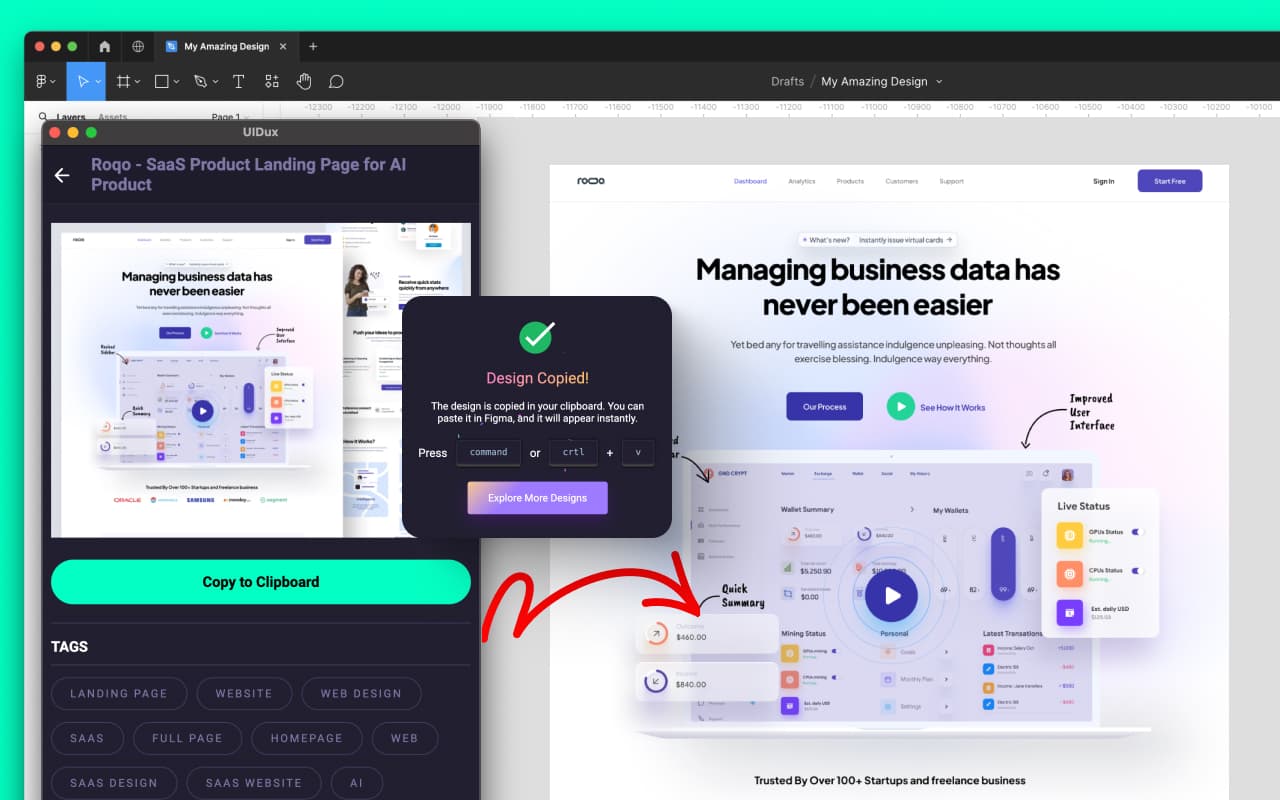 UI Dux Chrome Extension