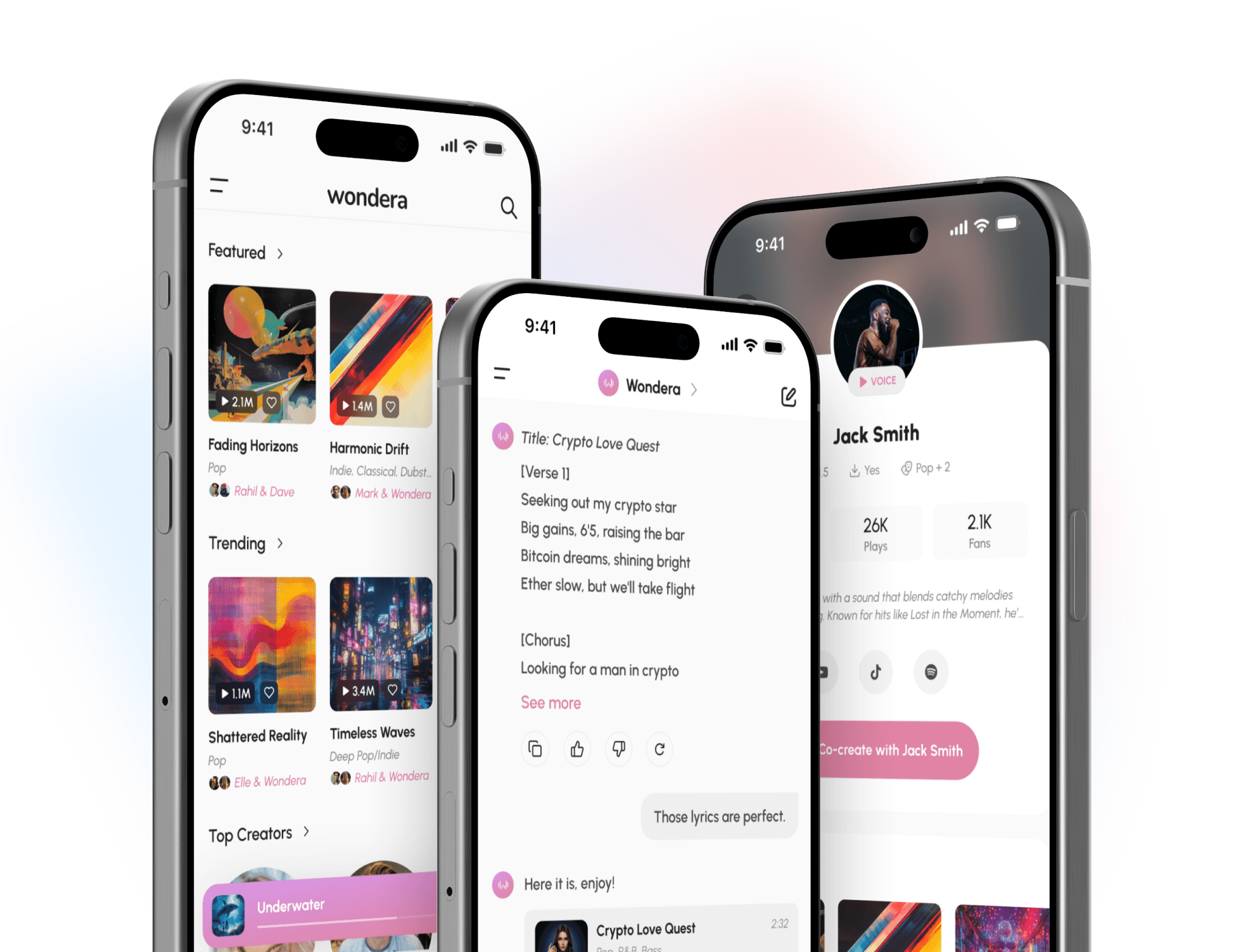 Wondera.ai - Your AI Music Co-creator