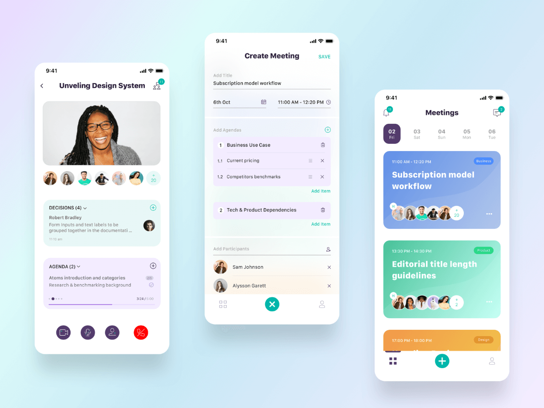 Meeting App - Free Sketch Resource
