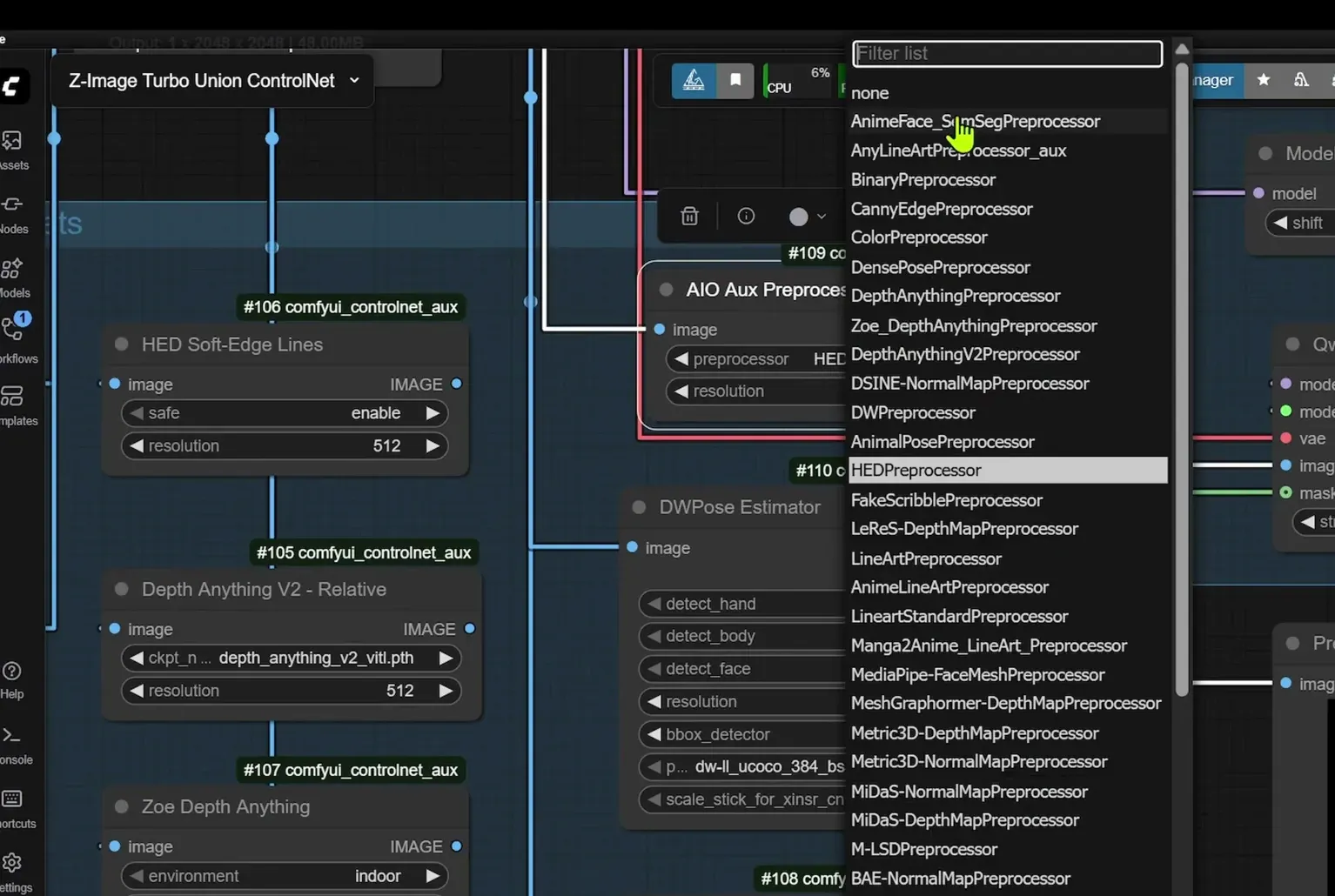 Z-Image Turbo ControlNet Workflow