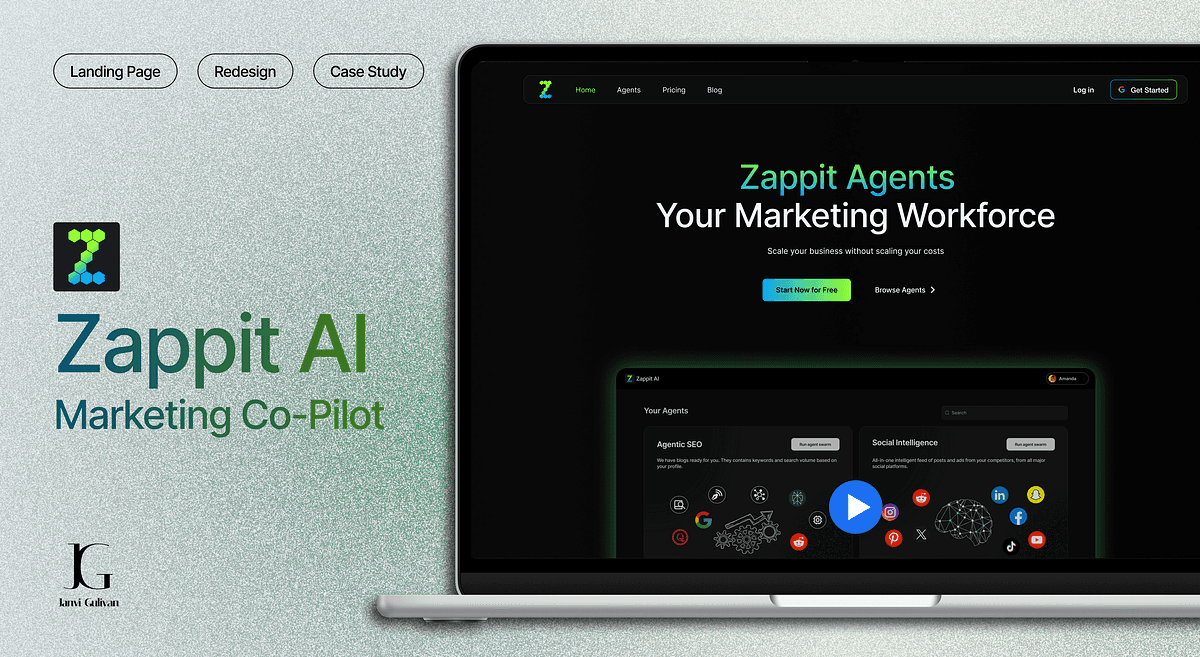 Transforming Zappit AI: Designing a Smarter, More Intuitive Marketing Platform
