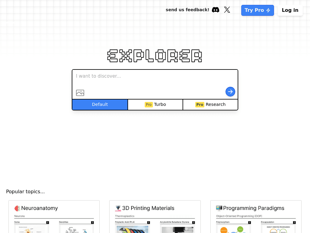 Explorer screenshot