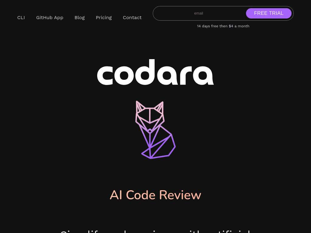 Codara screenshot